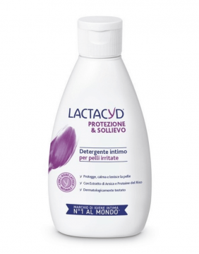 Intīmās higiēnas tīrīšanas līdzeklis "Lactacyd Protection & Relief" 300ml