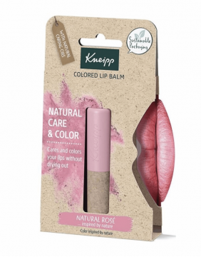 Lip balm Kneipp Colored Natural Rose 3,5g