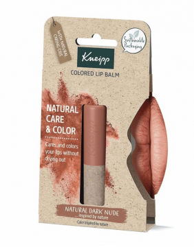Huulepalsamid Kneipp Colored Natural Dark Nude 3,5g