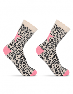 Vaikiškos kojinės "Pink Leopard"