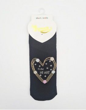 Vaikiškos kojinės "Gold Heart"
