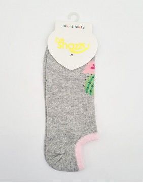 Women's socks "Pink Cactus"
