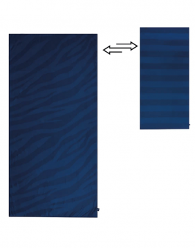 Paplūdimio Rankšluostis "Blue Zebra" 180 x 90