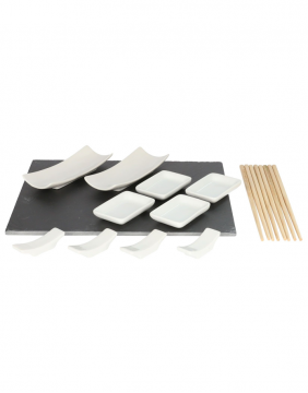 Sushi serving set 4 persons
