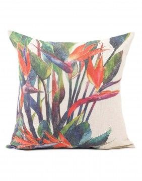 Cushion cover "Heliconia" 45x45 cm