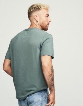 Marškinėliai "Bamboo Tee Khaki Grey"