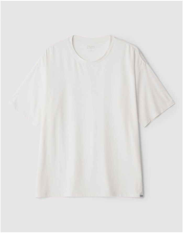 T-shirt "Bamboo Oversize White"