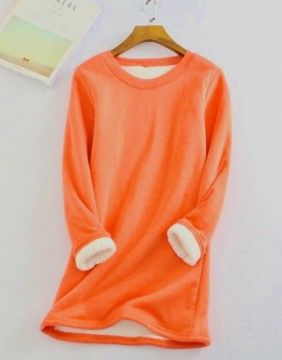 Sweatshirt "Warm&Stylish Orange"
