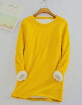 Sweatshirt "Warm&Stylish Yellow"
