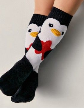 Vaikiškos kojinės "Penguins"