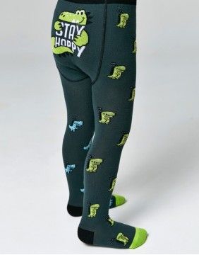Tights For Children "Stay Happy Dino"
