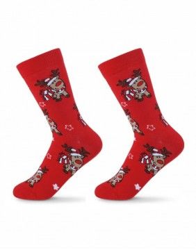 Children's socks "Christmas Moose" BE SNAZZY - 1