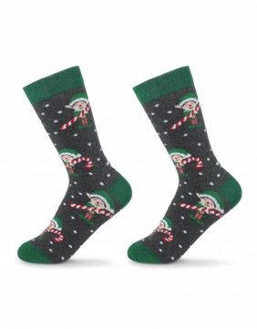 Children's socks "X-Mas Elf" BE SNAZZY - 1