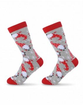 Women's socks "X-Mas Santa" BE SNAZZY - 1