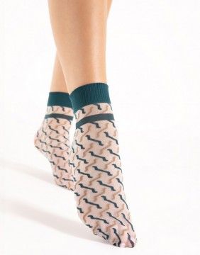Women's socks "Kick Of" 20 Den FIORE - 1
