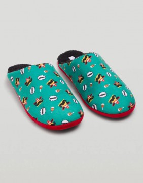 Men's slippers "Mexico House"