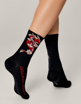 Women's socks "Happy Dragon Year"
