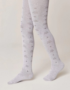 Tights for children ''Dilena Grey"