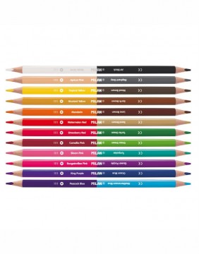 Цветные карандаши "Bicolor Line" 12 шт