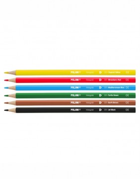 Цветные карандаши "Smooth Artist" 6 шт