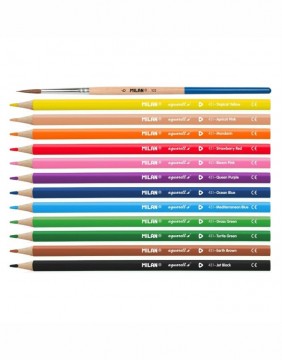 Цветные карандаши "Acuarelable Stroke" 12 шт