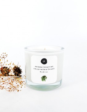 Aromatherapy candle "Cedar"
