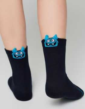 Children's socks "Vampire Blue"