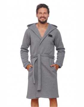 Chalatas "Hooded  Grey"
