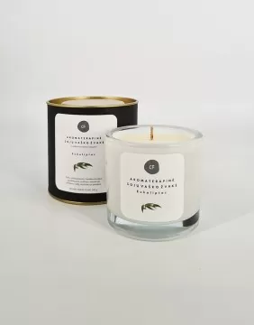 Aromaterapinė žvakė "Eukaliptas"