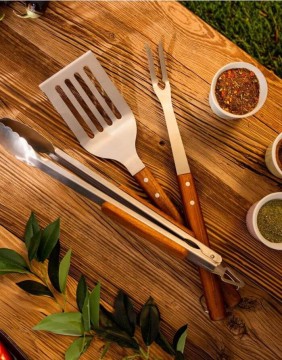 Grilio įrankių rinkinys "Easy Grill"