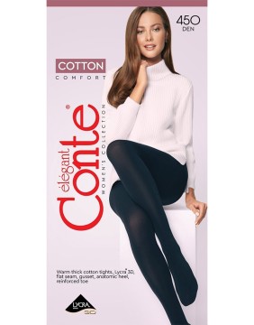 Pėdkelnės "Cotton" 450 Den