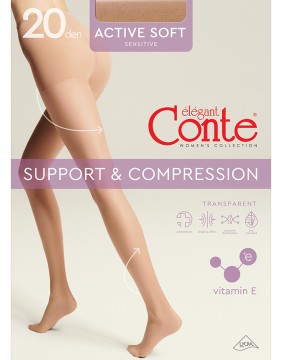 Moteriškos Pėdkelnės "Active soft" 20 Den