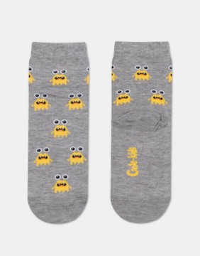 Vaikiškos Kojinės "Microbe Grey"