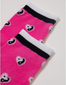Vaikiškos Kojinės "In/Jang Heart Pink"