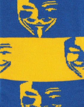 Vyriškos kojinės "Anonymus"