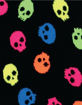 Vyriškos kojinės "Neon Skulls"