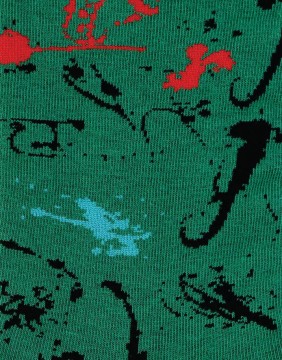 Vyriškos kojinės "Splash Green"