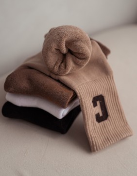 Moteriškos kojinės "Terry  Non Beige"
