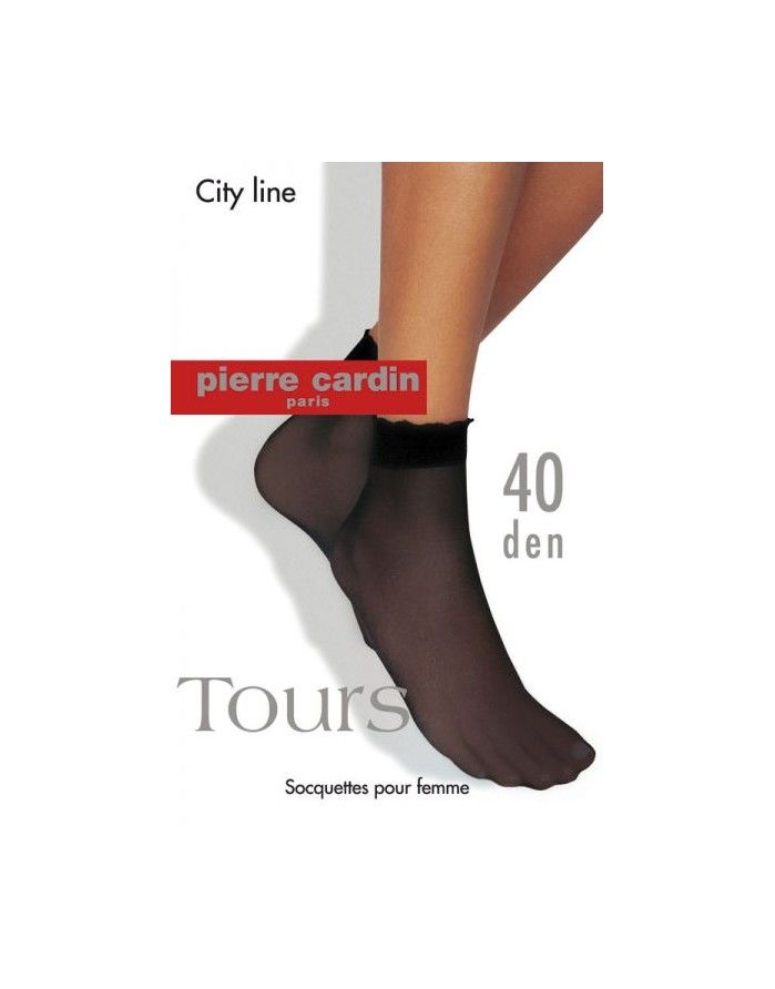 Moteriškos Kojinaitės  "Tours" 40 den PIERRE CARDIN - 1