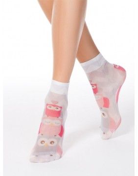 Women's socks "Owl"
