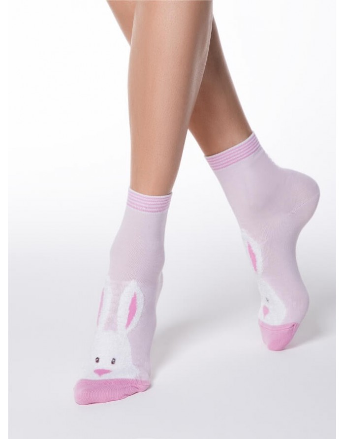 Moteriškos kojinės "Bunny"