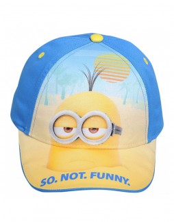 Vaikiška kepurė "Minions so not funny"