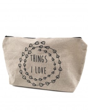Cosmetiks Bag "Things I Love"