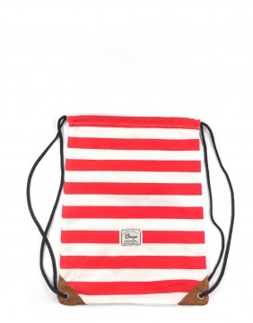 Backpack "Stripe Red"