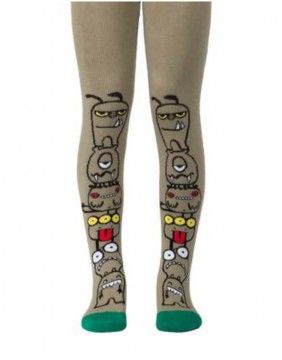 Tights for children "Monsters"