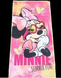 Rankšluostis "Minnie mouse" 70x140cm