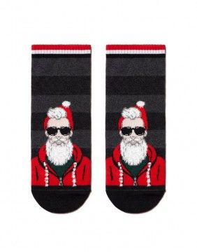 Vyriškos kojinės "Fashionable Santa"