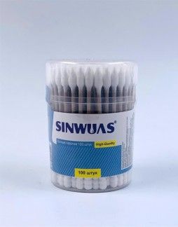 Cotton buds SINWUAS, 100 pcs