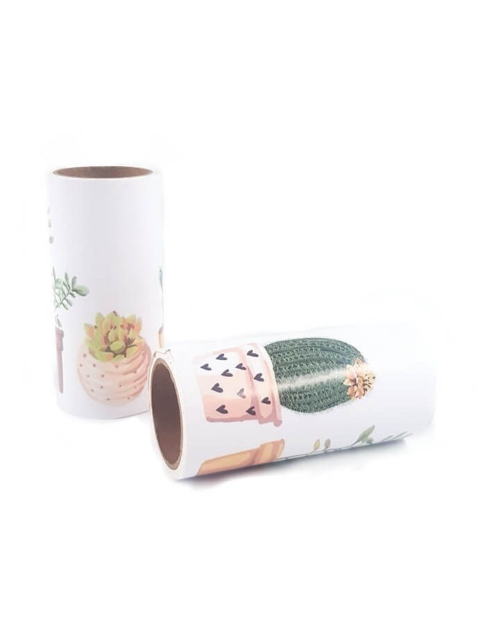 Lint roller refill "Cactus" 2x60 sheets
