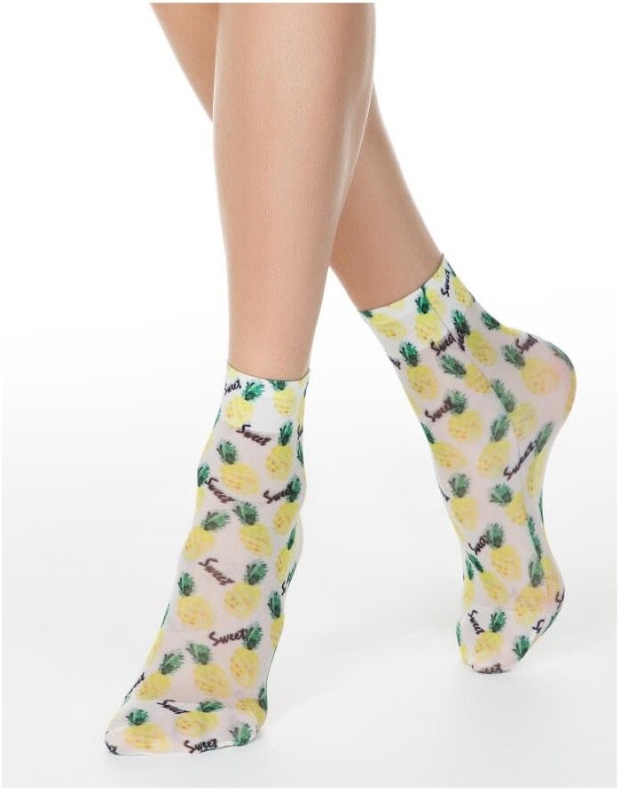 Women's socks "Ananas"
